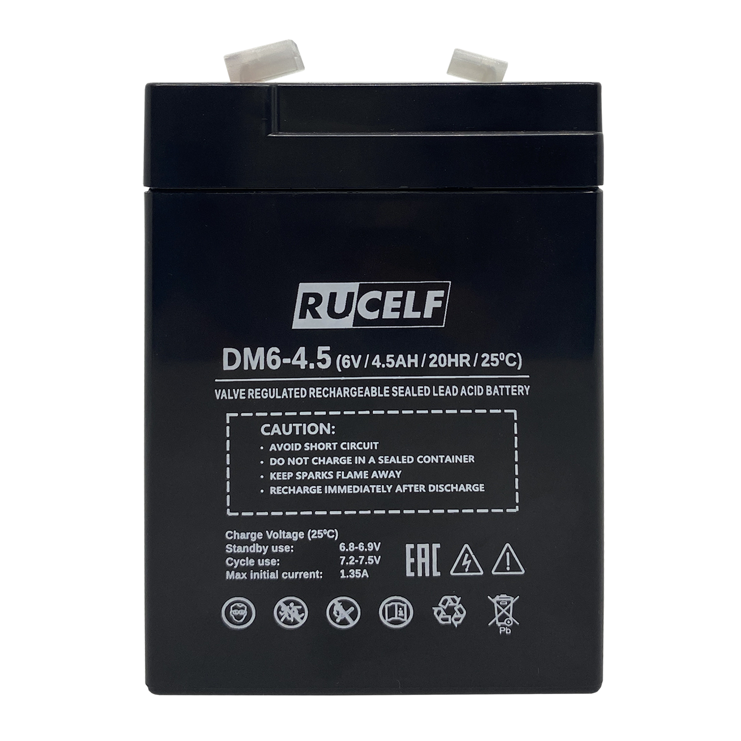 Аккумуляторная батарея RUCELF DM6-4.5