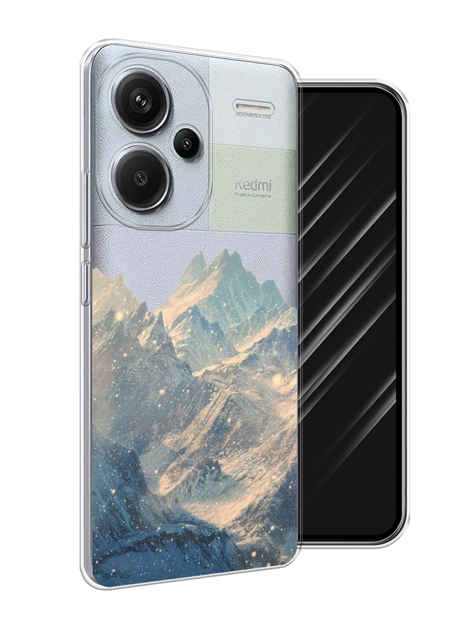 

Чехол Awog на Redmi Note 13 Pro+ "Горы арт 2", Серый, 320250-1