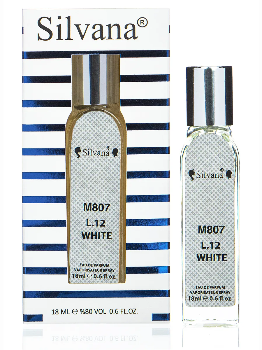 

Парфюмерная вода Silvana M807 L.12 WHITE 18 мл, Silvana M807 L.12 WHITE