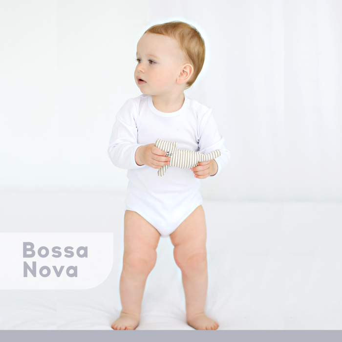 Боди детское Bossa Nova  белый 74