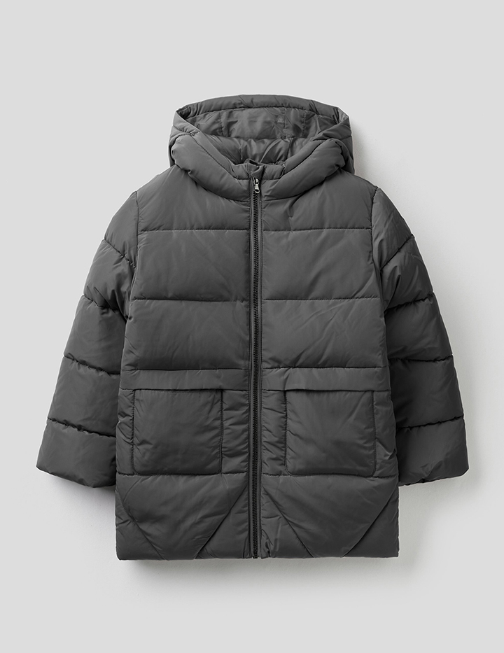 

Куртка для девочек Benetton цв. серый р.170, 21A_2XA753OP0