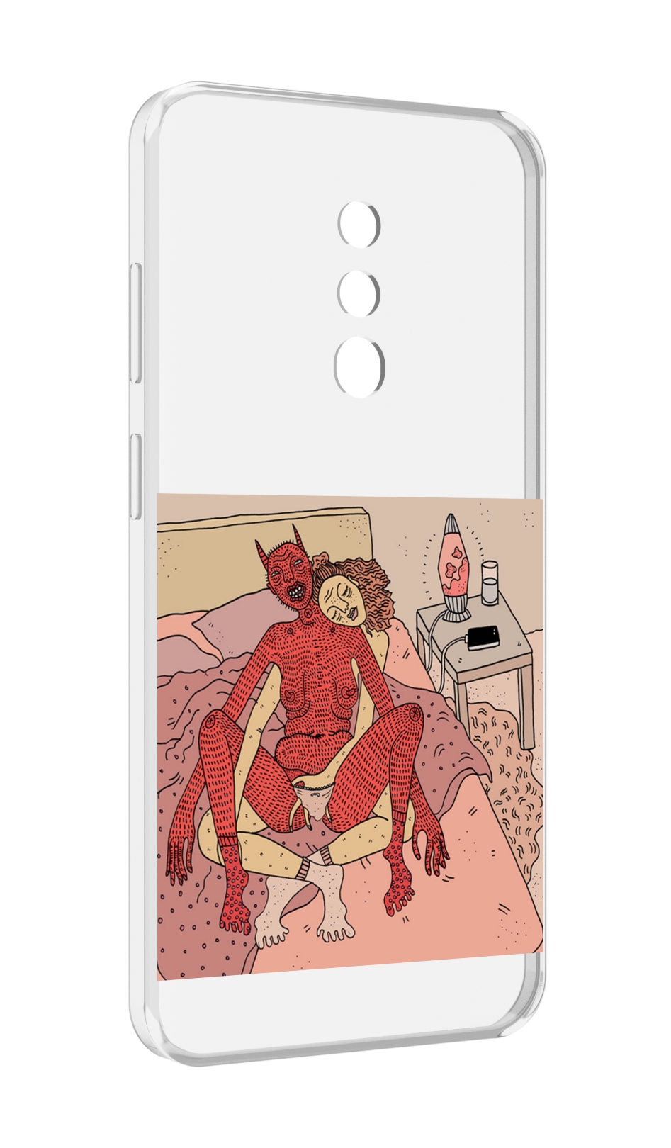 

Чехол MyPads девушка-без-кожи для Blackview BV5200, Прозрачный, Tocco