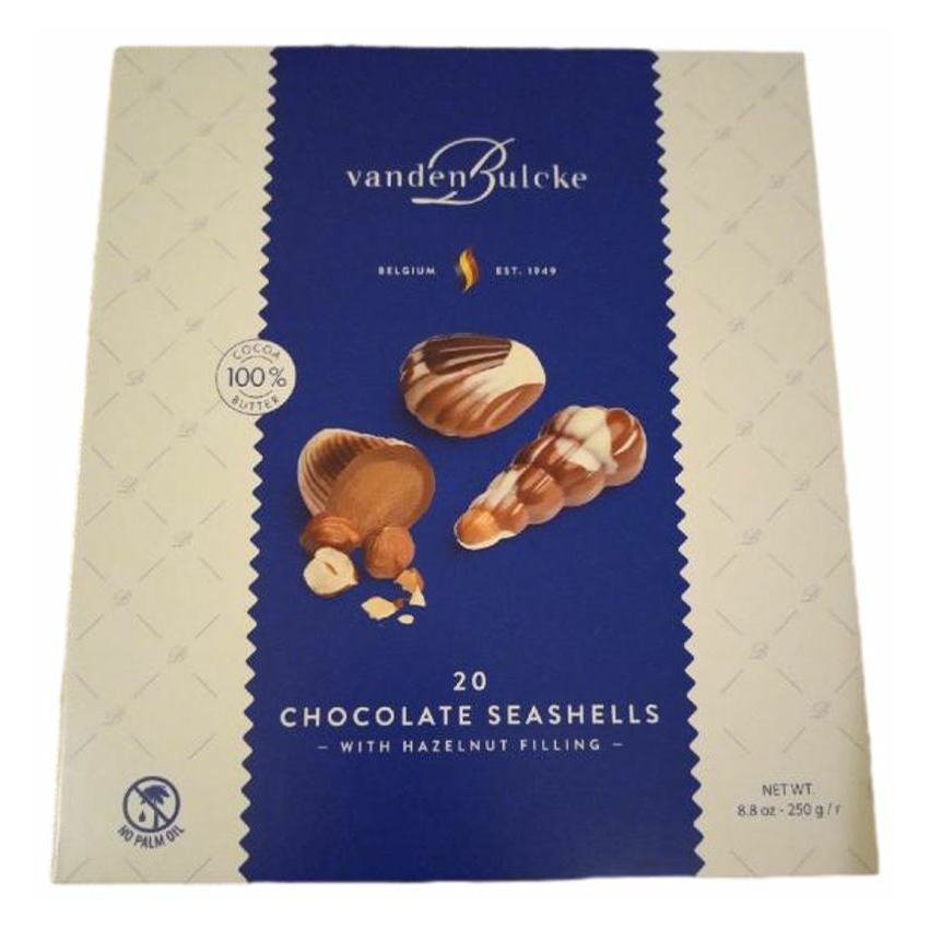

Конфеты Vandenbulcke Chocolate seashells 195 г