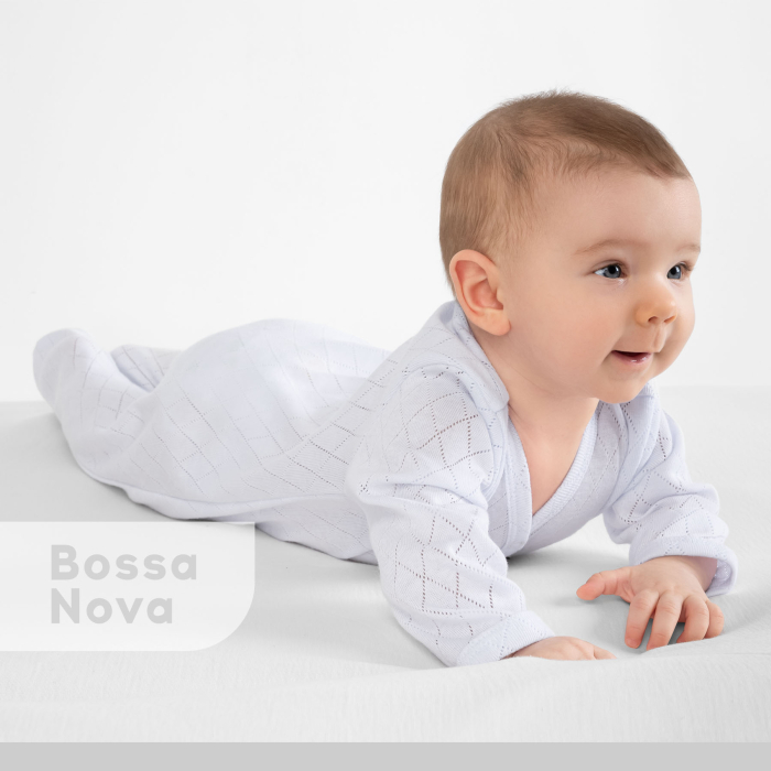 

Комбинезон детский Bossa Nova белый 68, 1162798