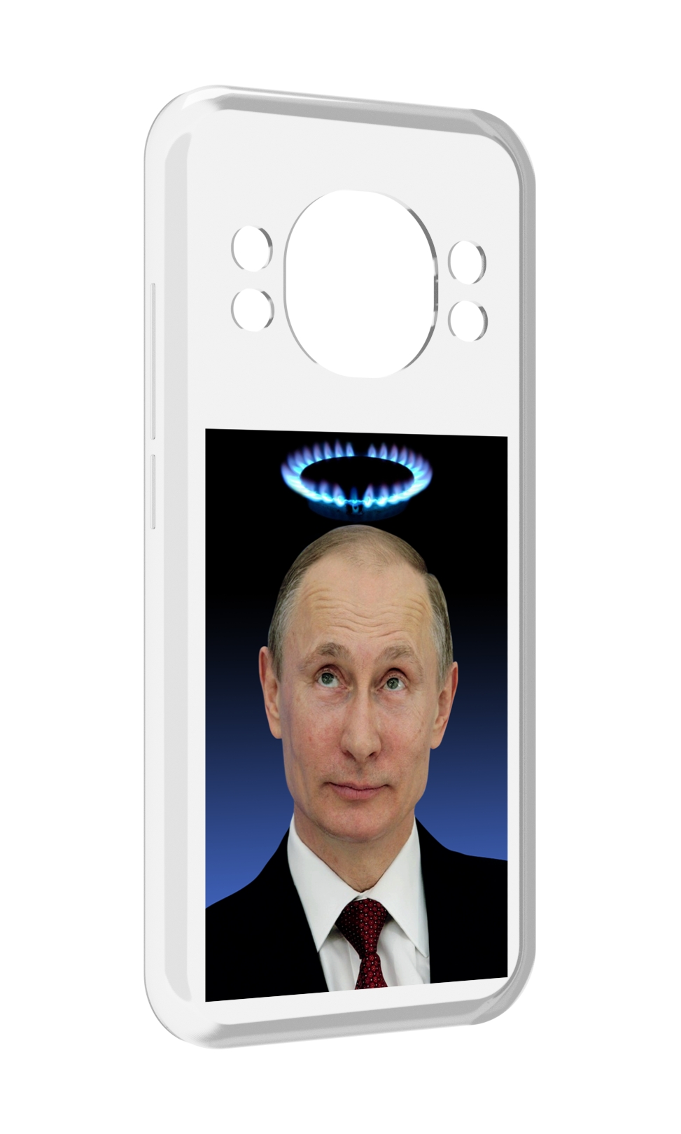 

Чехол MyPads святой газ для Doogee S98 / S98 Pro, Прозрачный, Tocco