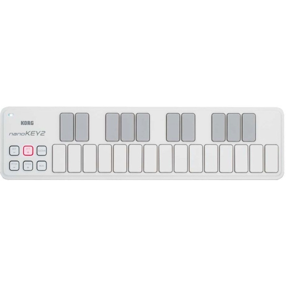 

Миди клавиатура KORG NANOKEY2-WH, NANOKEY2-WH