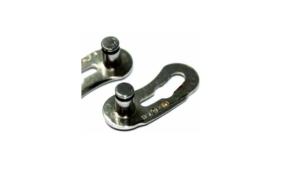 

Замок цепи велосипеда CL-11 1/2"x11/128" для 11 скоростных цепей, хромированное покрытие н, Серебристый, 3-367
