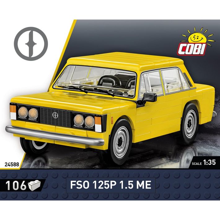 

Конструктор Cobi Авто FSO 125p 1.5 ME 106 деталей 24588