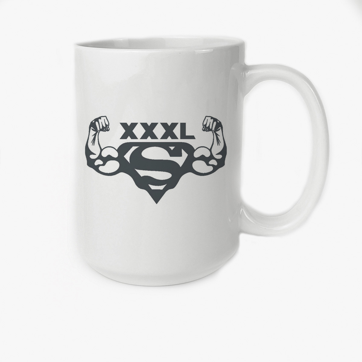 

Кружка CoolPodarok супермен XXXL
