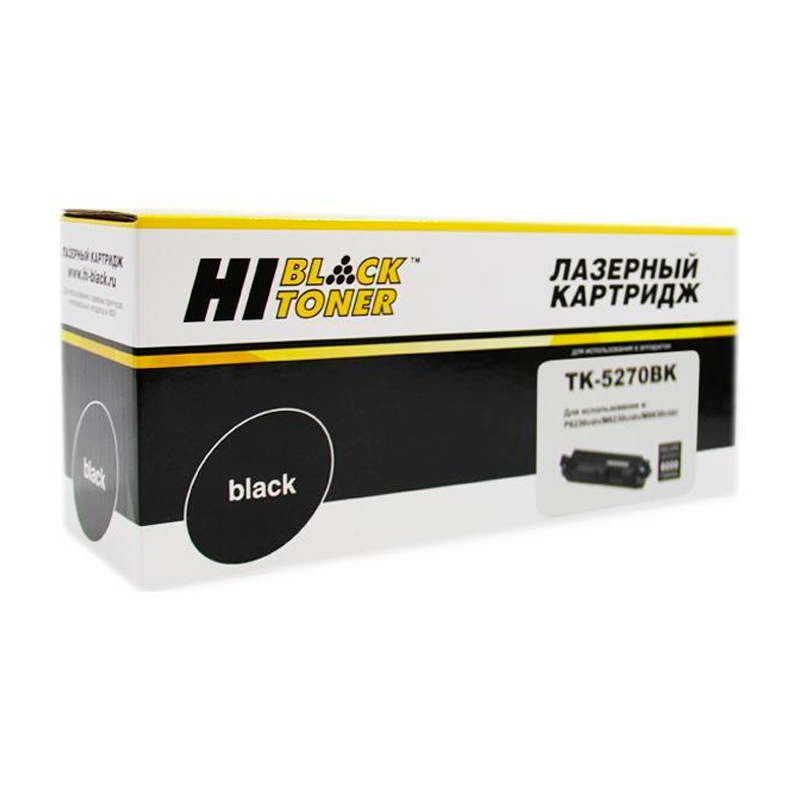 

Картридж для лазерного принтера Hi-Black (HB-TK-5270BK) черный, совместимый