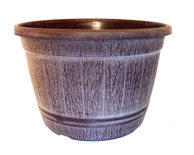 

Цветочный горшок Репка Кадка Н009 5,5 л коричневый 1 шт., Кадка