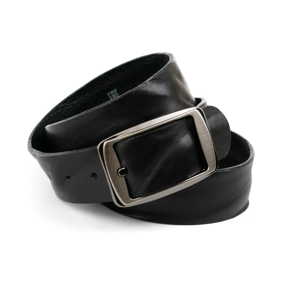 Ремень мужской Anthoni Crown 3J310 черный, 125 см