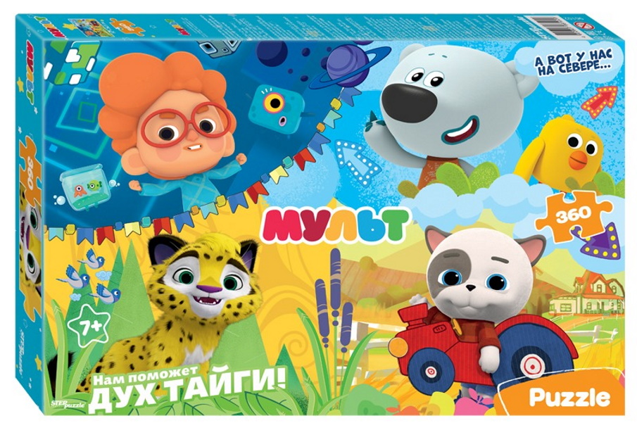

Пазл Ми-ми-мишки и др. мульт, 360 элементов Step Puzzle 96102, 96102