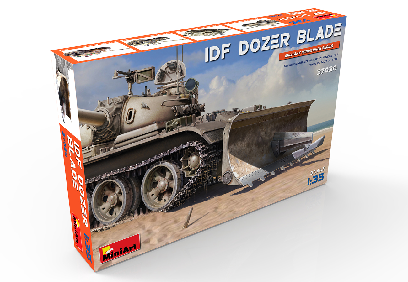 

Сборная модель MiniArt 1/35 IDF Бульдозерный Отвал 37030