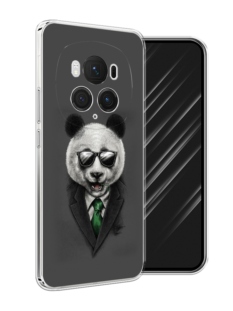 

Чехол Awog на Honor Magic 6 Pro "Деловая панда", Серый;зеленый, 6123750-1