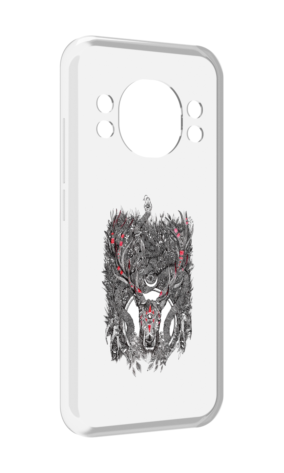 

Чехол MyPads Дизайнерские_676 для Doogee S98 / S98 Pro, Прозрачный, Tocco