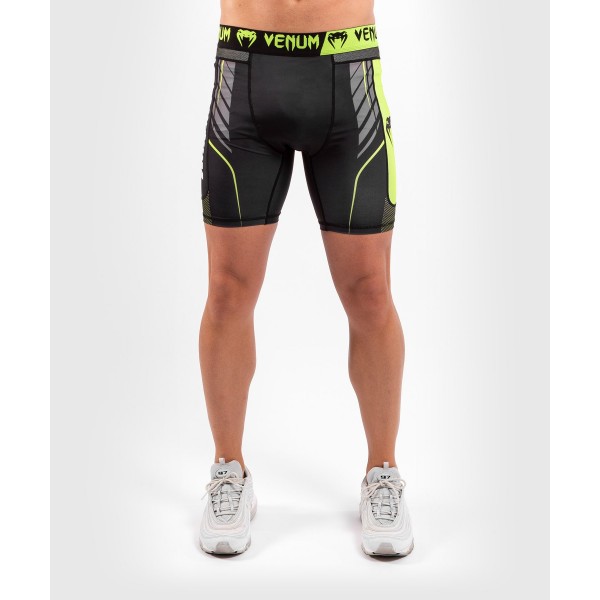 фото Компрессионные шорты venum training camp 3.0 black/neo yellow s