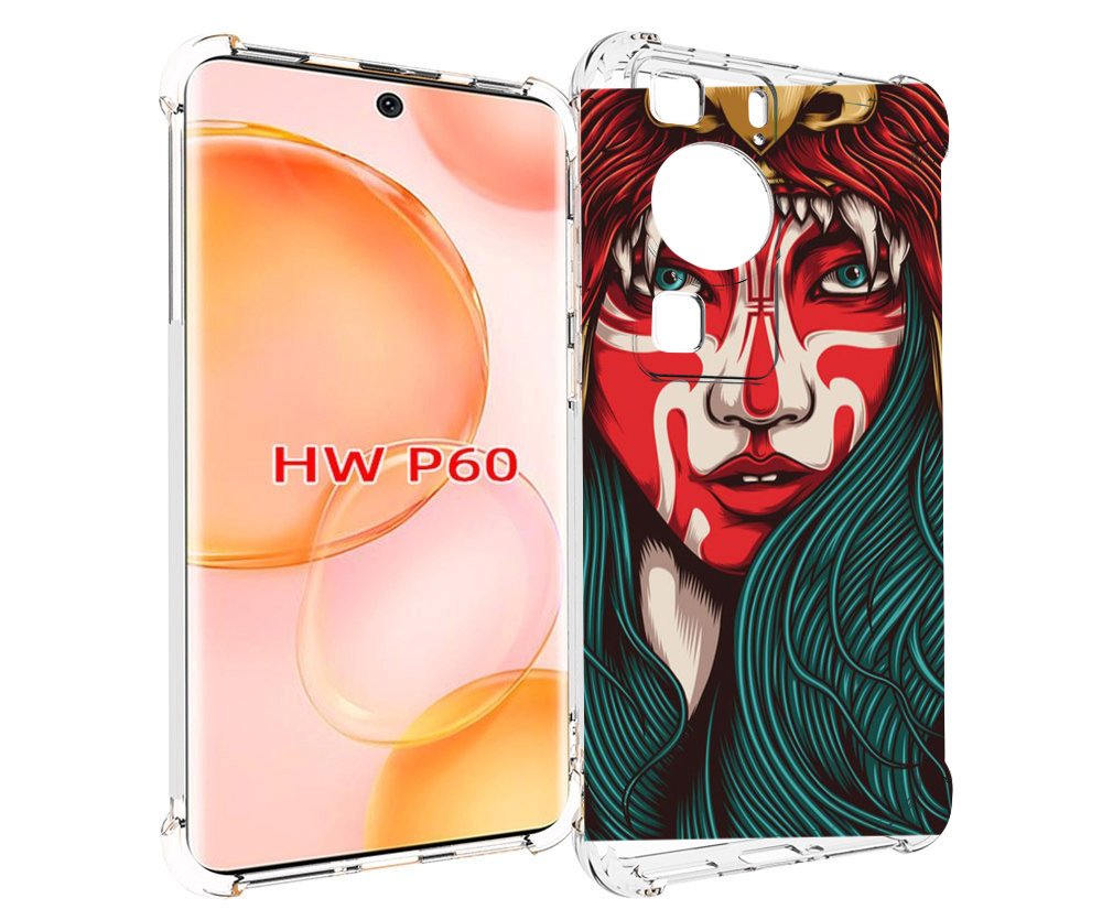 

Чехол MyPads девушка-в-маскировке для Huawei P60, Tocco