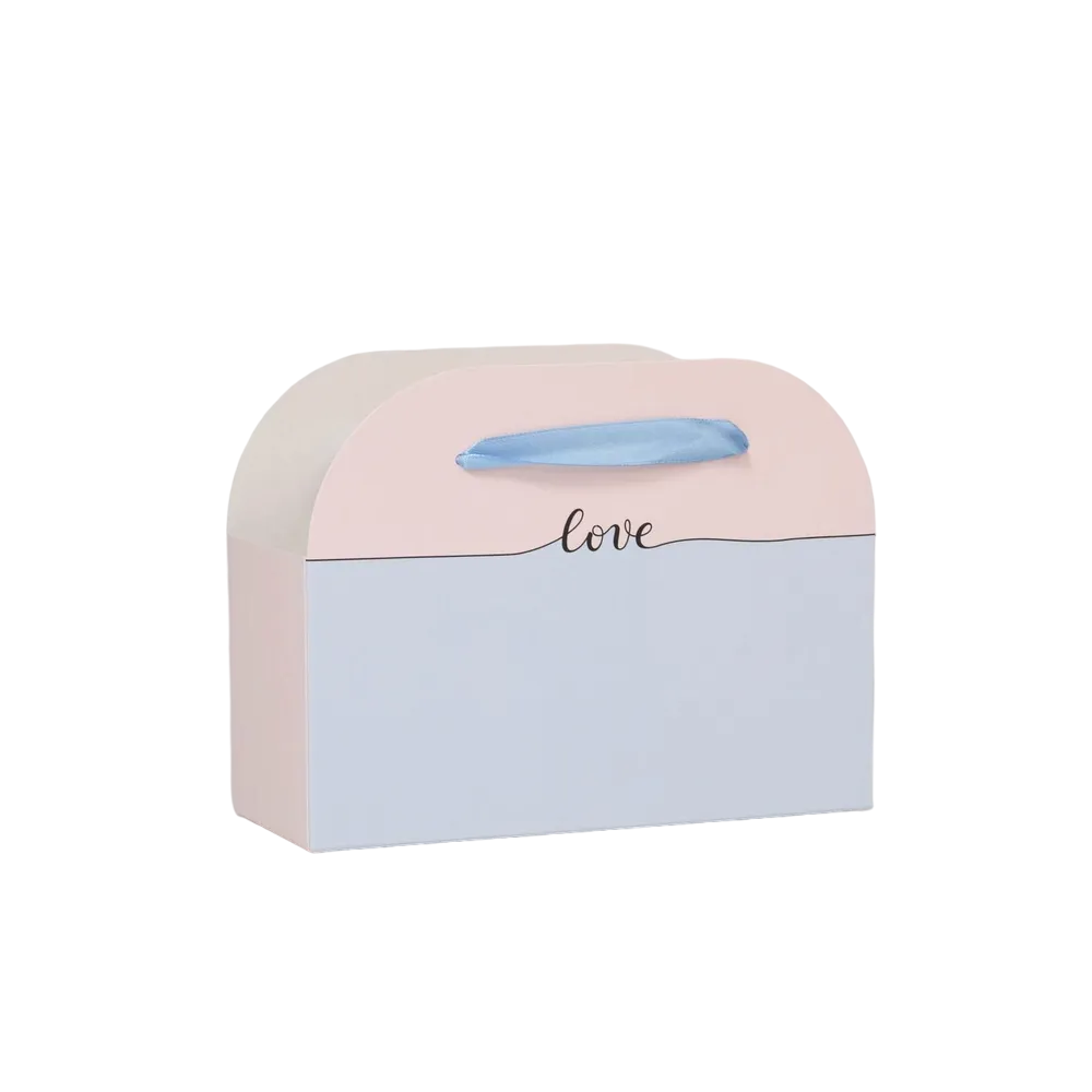 

Коробка для цветов складная Flando love 17  13  7 см 2 штуки, Разноцветный;розовый