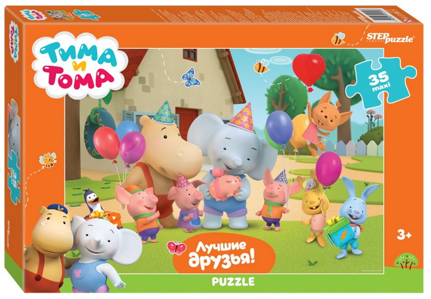 

Пазл-maxi Тима и Тома, 35 элементов Step Puzzle 91249, 91249