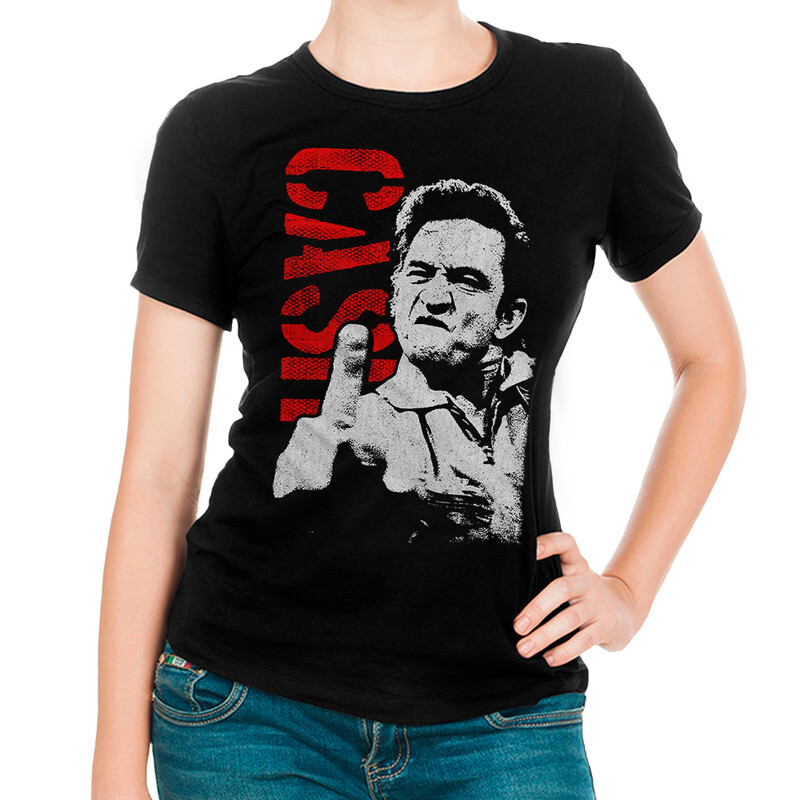 

Футболка женская Dream Shirts Джонни Кэш 997187111 черная XL, Джонни Кэш 997187111