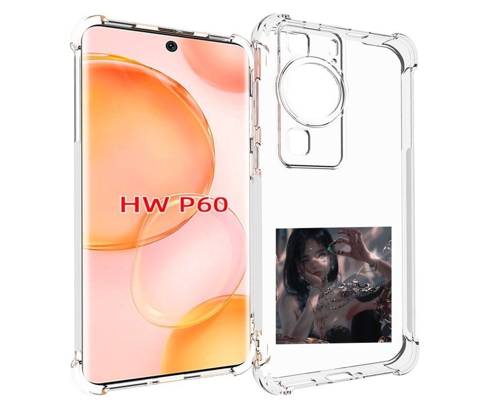 

Чехол MyPads девушка-с-алмазом для Huawei P60, Tocco