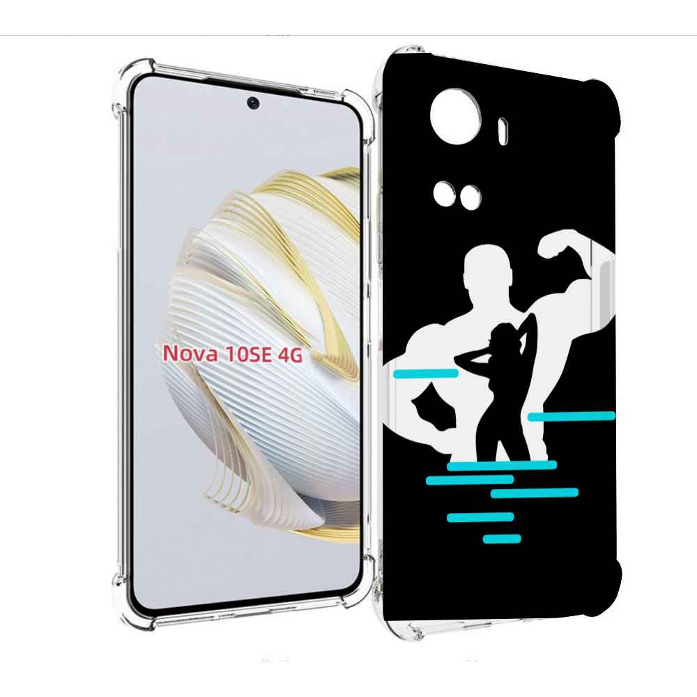 

Чехол MyPads фитнес-тренировка для Huawei Nova 10 SE, Прозрачный, Tocco