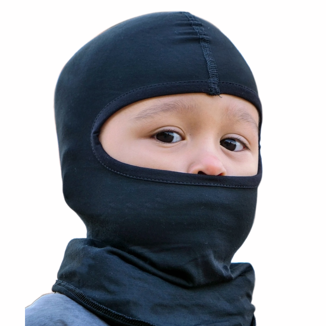 

Балаклава детская Motolike Бамбук, черный, onesize, Бамбук