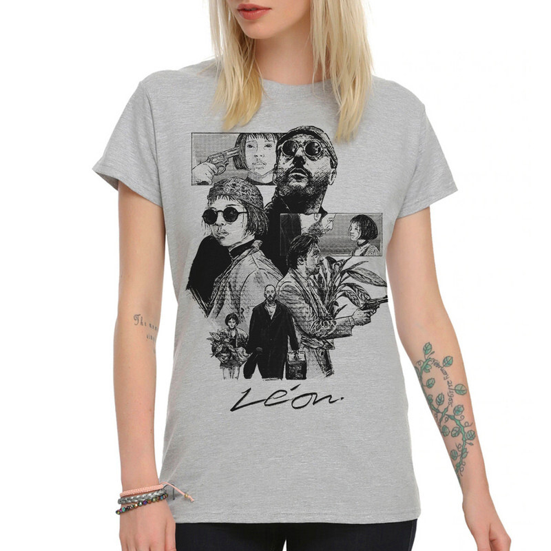 

Футболка женская Dream Shirts Леон 999555111 серая S, Серый, Леон 999555111