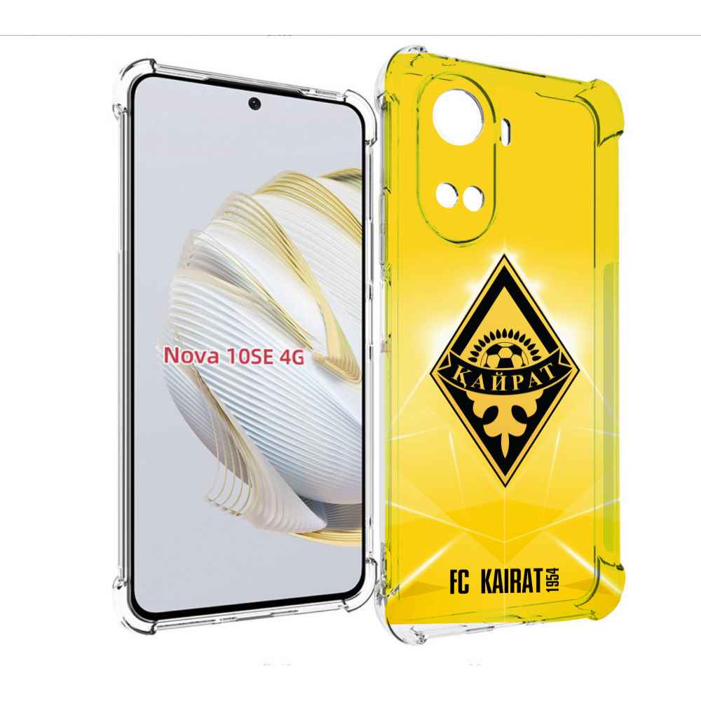 

Чехол MyPads фк каират алматы для Huawei Nova 10 SE, Прозрачный, Tocco