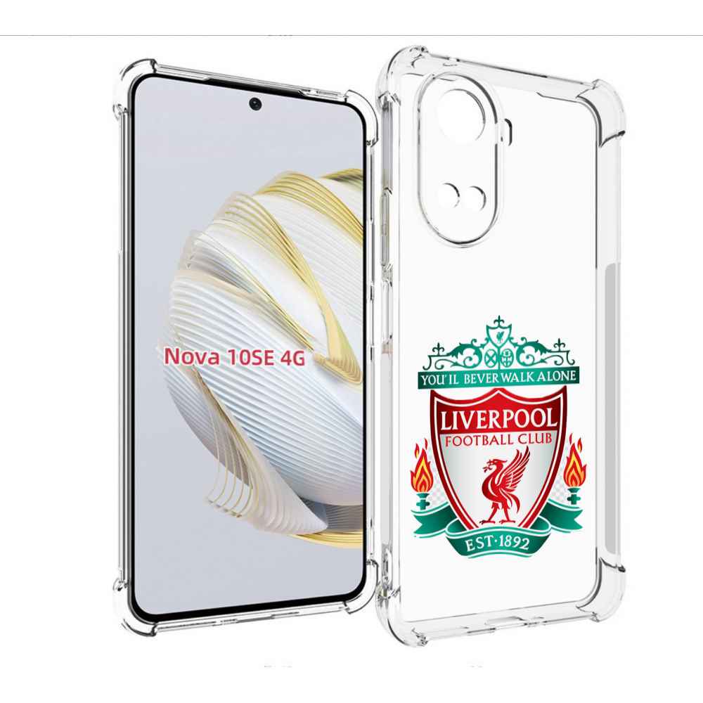 

Чехол MyPads фк ливерпуль мужской для Huawei Nova 10 SE, Прозрачный, Tocco