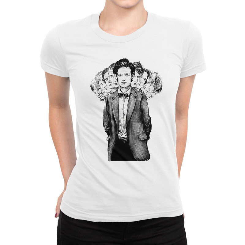

Футболка женская Dream Shirts Доктор Кто 999556111 белая L, Доктор Кто 999556111