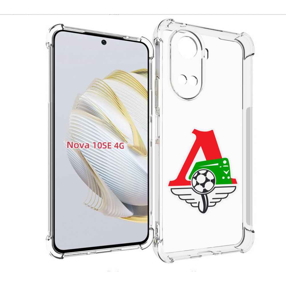 

Чехол MyPads фк локомотив москва мужской для Huawei Nova 10 SE, Прозрачный, Tocco