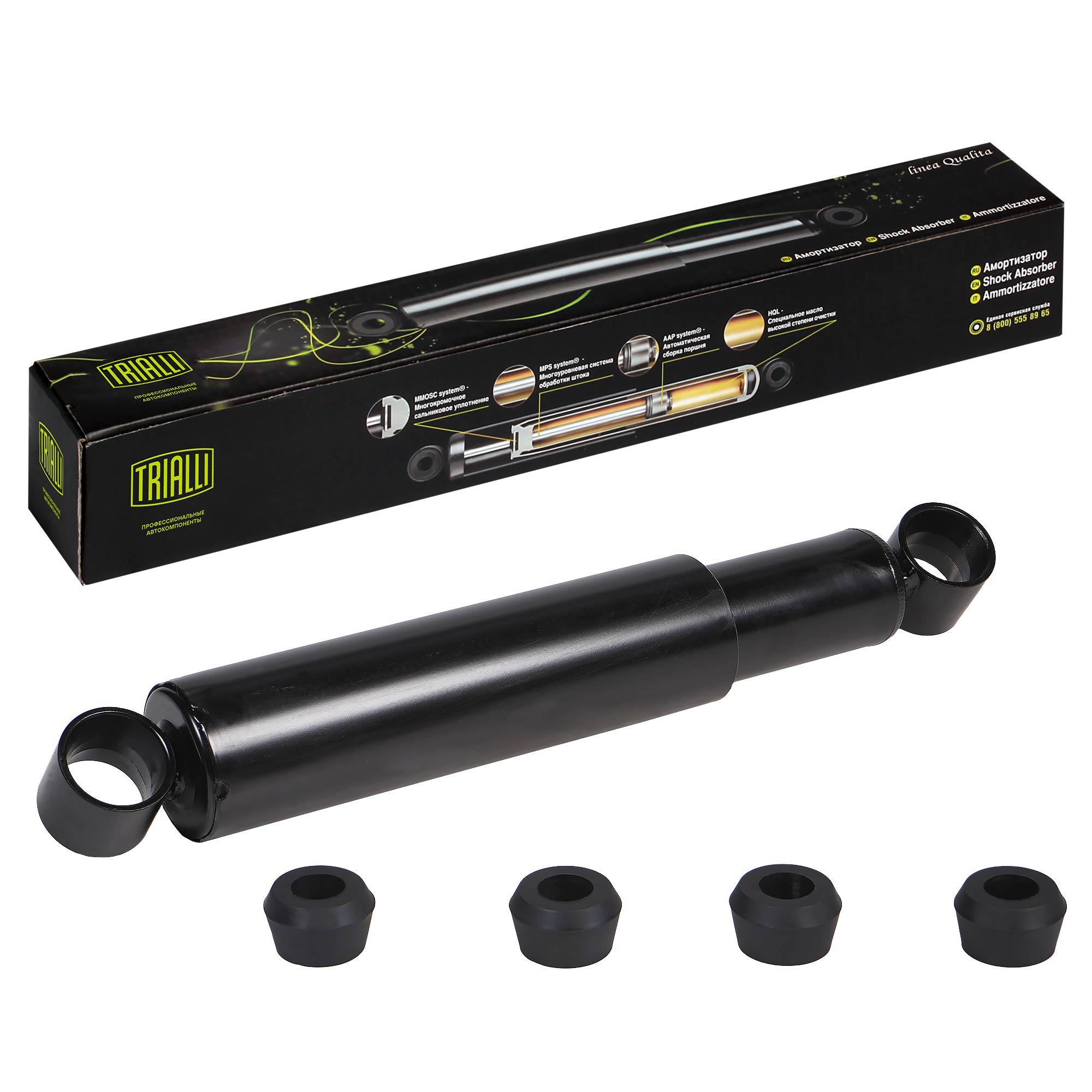 фото Амортизатор перед. масл. для а/м камаз 5511/5321/5410 паз 3205 (ah 07002) trialli