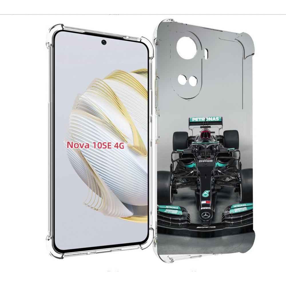 

Чехол MyPads формула 1 мерседес для Huawei Nova 10 SE, Прозрачный, Tocco