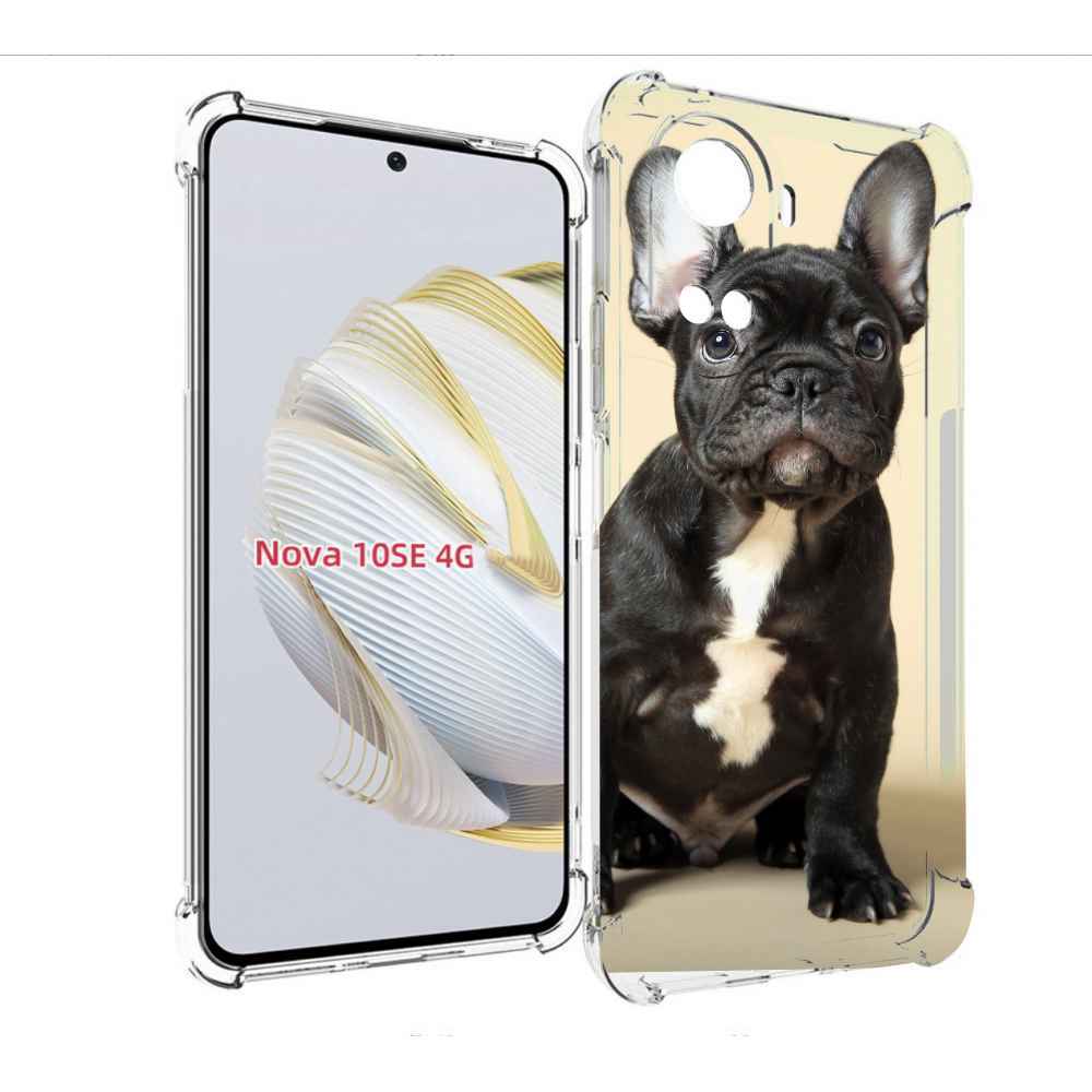 

Чехол MyPads французскии бульдог для Huawei Nova 10 SE, Прозрачный, Tocco