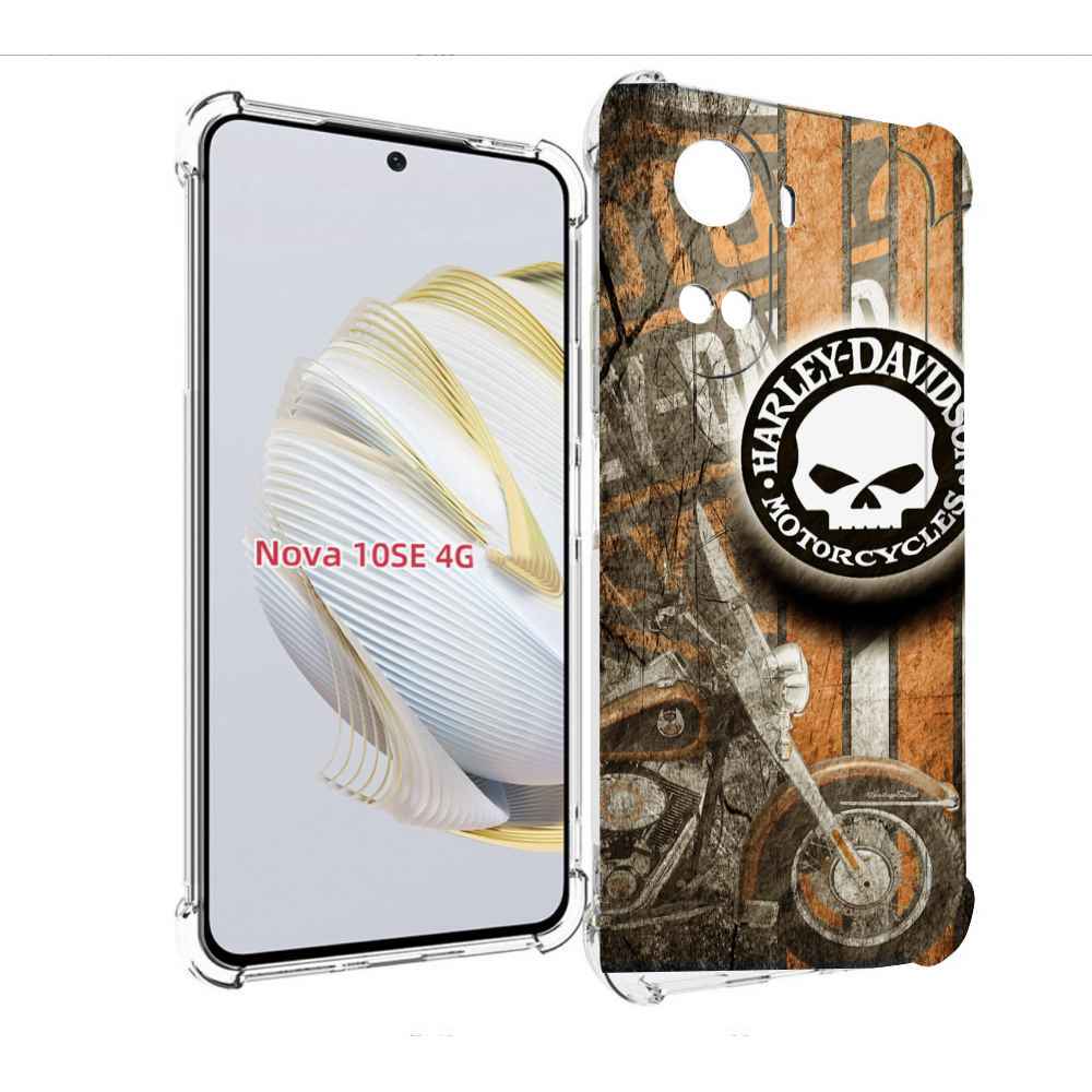 

Чехол MyPads харлеи девидсон для Huawei Nova 10 SE, Прозрачный, Tocco