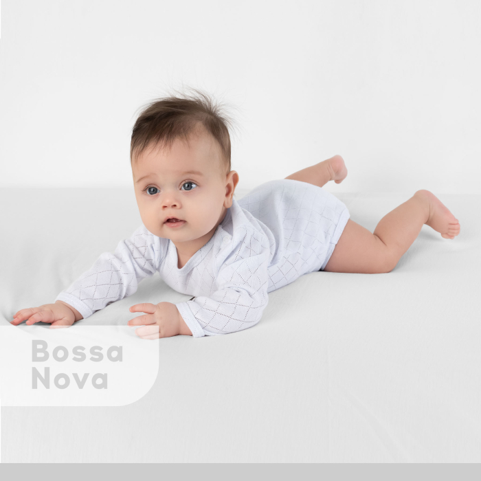 

Боди детское Bossa Nova белый 80, 1162827