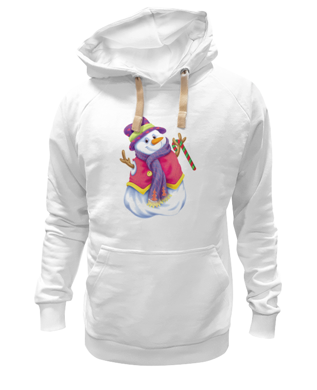 

Худи унисекс Printio Снеговик белое 2XL, Белый, Снеговик