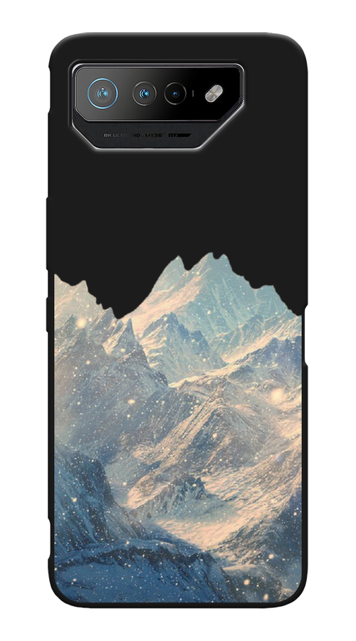 

Чехол Awog на Asus ROG Phone 7 "Горы арт 2", Серый, 45052-1