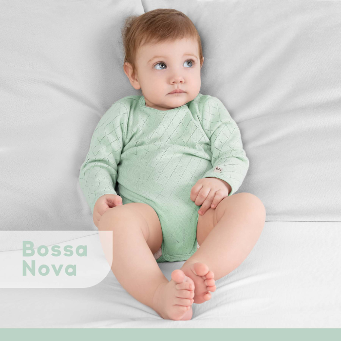 Боди детское Bossa Nova  зеленый 80
