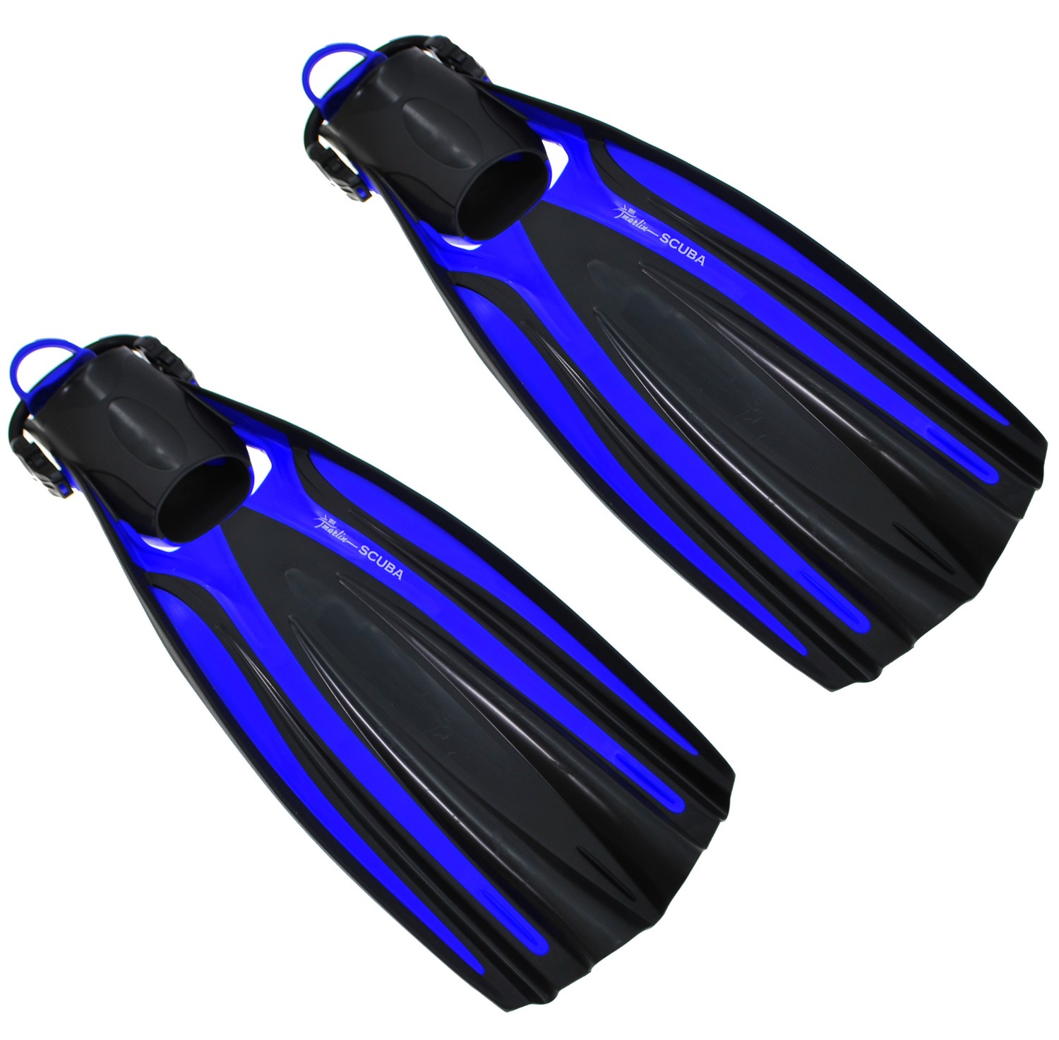 

Ласты для дайвинга Marlin Scuba размер 41-44, Черный;синий, Scuba