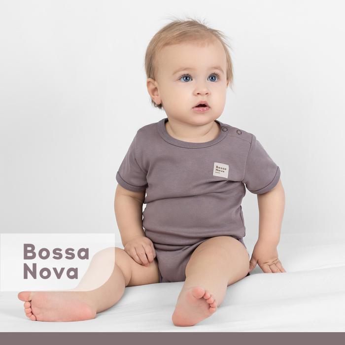

Боди детское Bossa Nova коричневый 56, 1175432