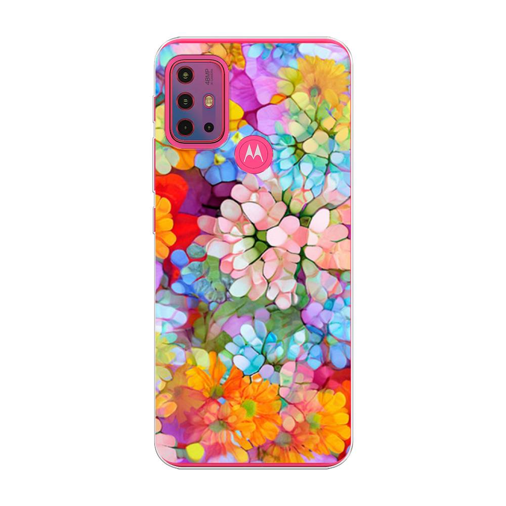 

Чехол на Lenovo K13 NoteЦветы витраж, Оранжевый;розовый;голубой, 242250-3