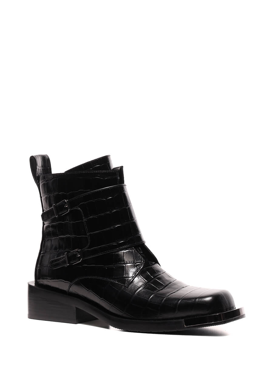 

Полусапоги женские Vitacci 141465 черные 36 RU, Черный, 141465