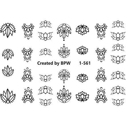 

Набор BPW.Style Слайдер-дизайн Sweetbloom №1-561, 3 шт.