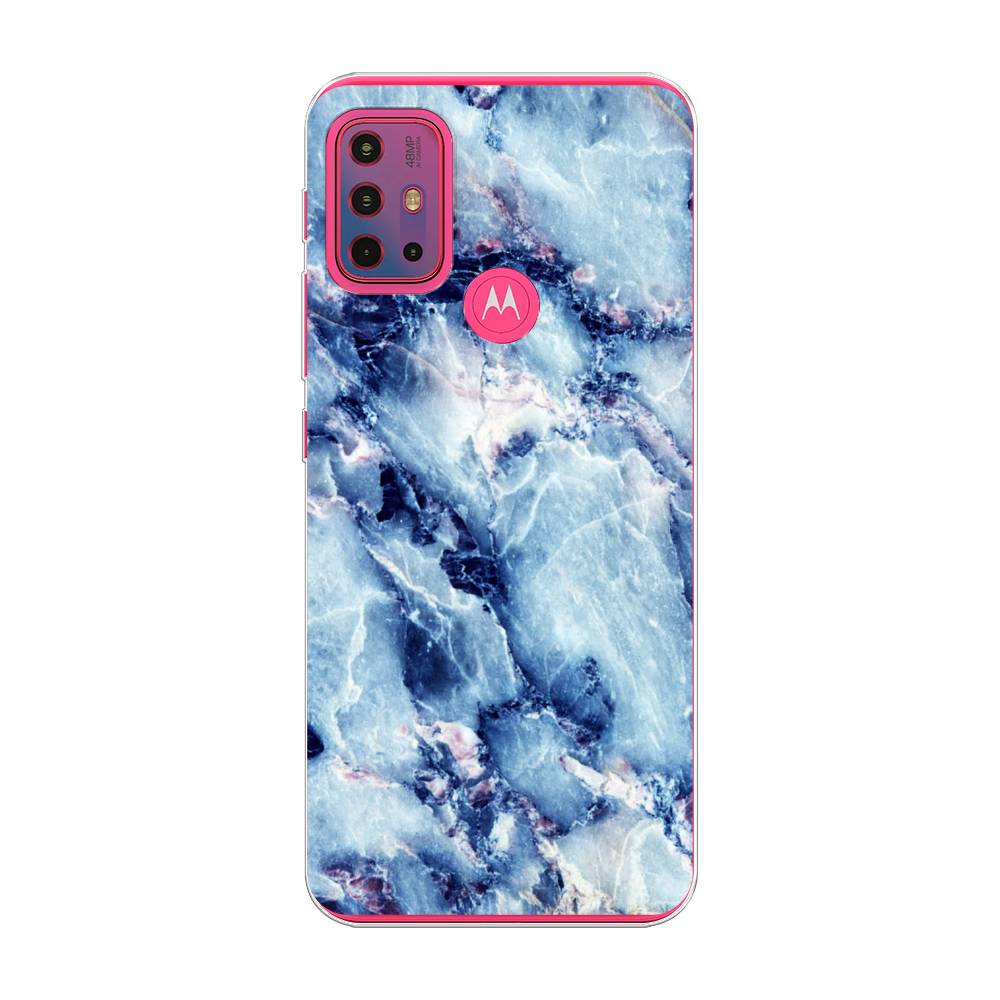 

Чехол на Lenovo K13 Note "Мрамор с синими прожилками", Синий, 242250-3