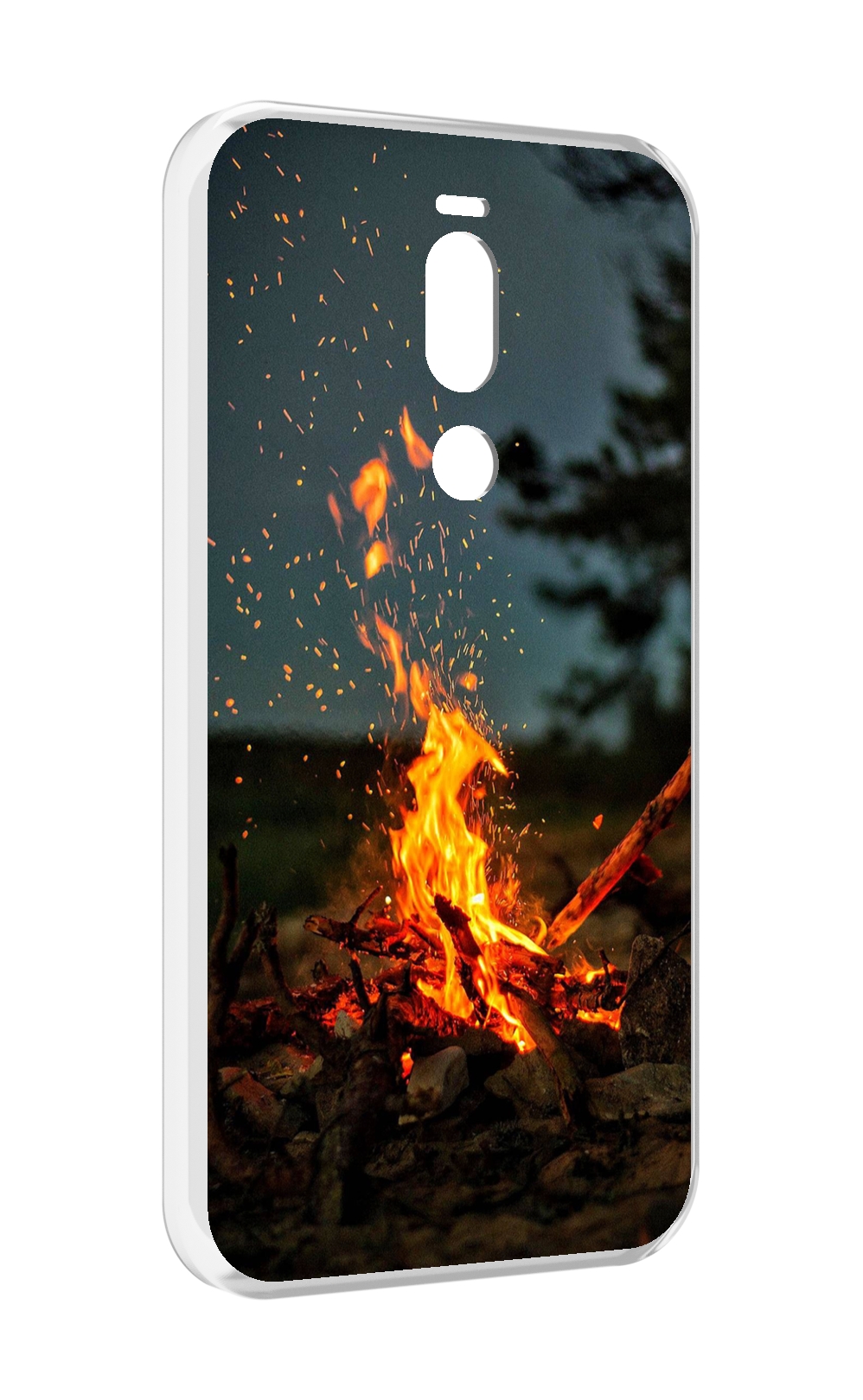 

Чехол Mypads Костер-Ночное-Небо Для Meizu X8, Прозрачный, Tocco