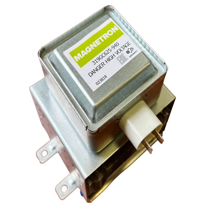 

Магнетрон для микроволновой СВЧ печи OEM 319GC625-940, Серебристый, 319GC625-940