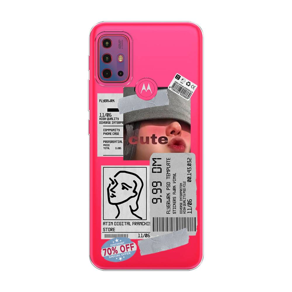

Чехол на Lenovo K13 Note "Cute girl collage", Розовый;серый;голубой, 242250-6
